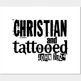 Christian and Tattooed Posters and Art